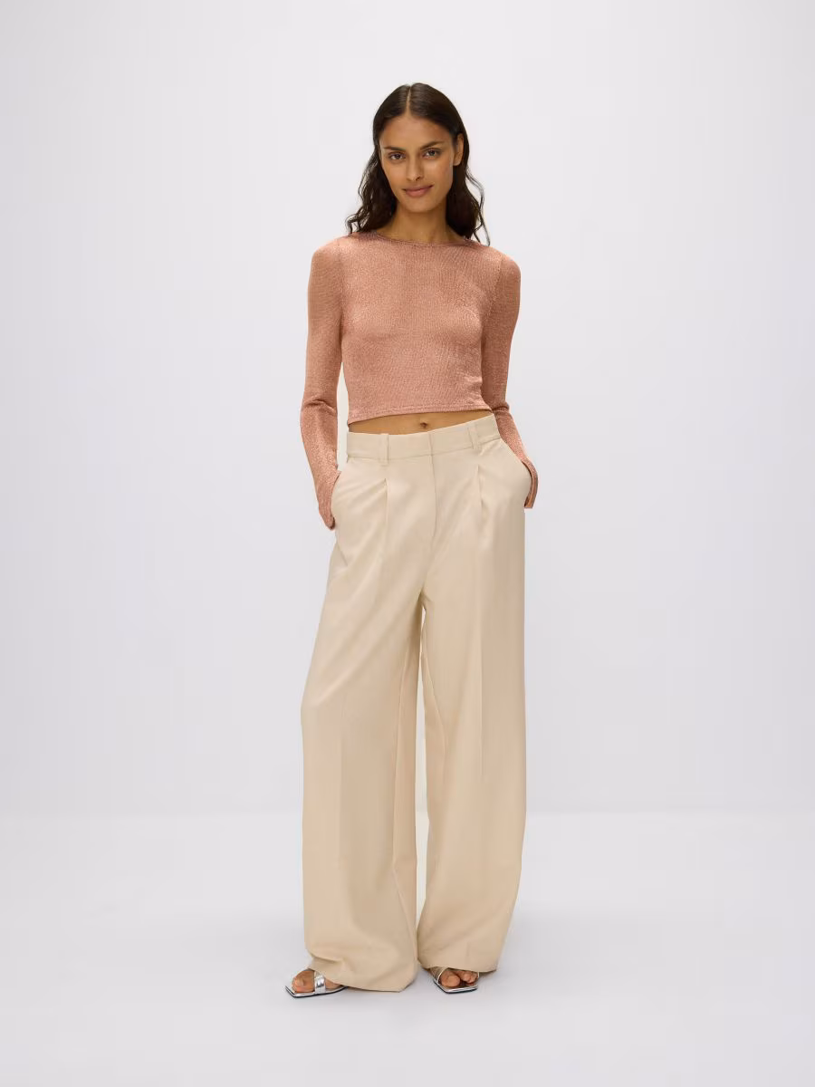 Viscose Rich Sheer Blouse
