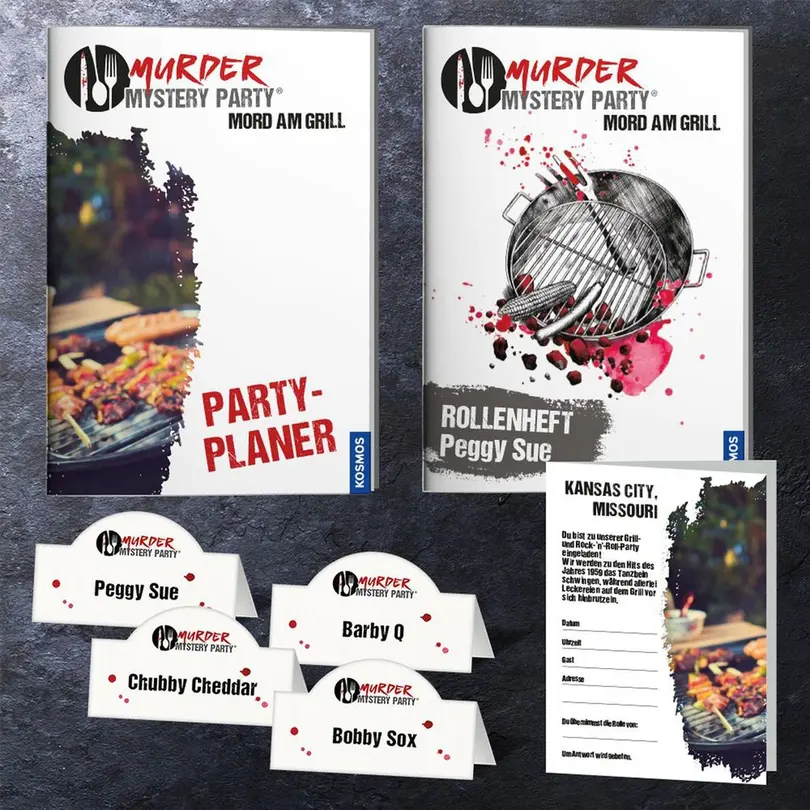 Kartenspiel Murder Mystery Party
