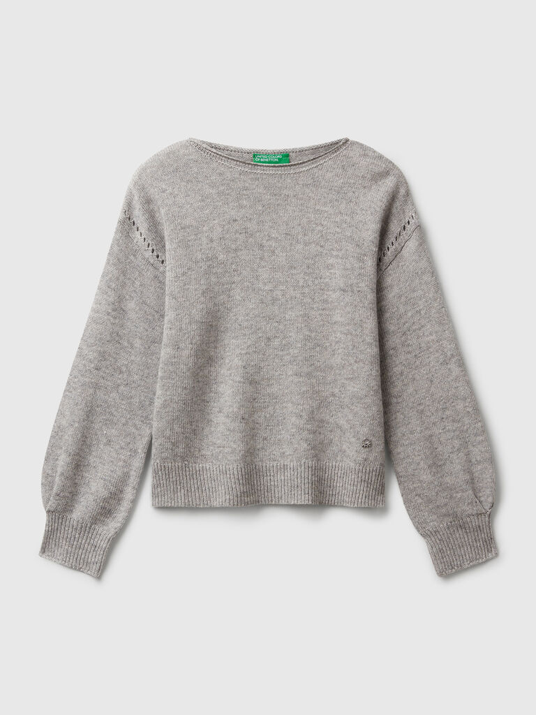 Sweater in viscose blend