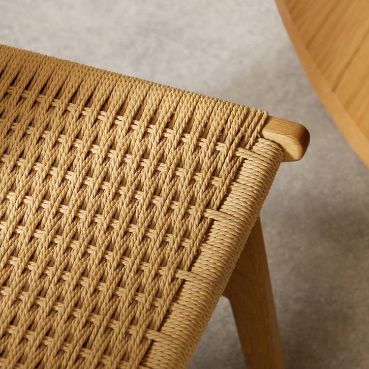 Habitat Faro Pair of Solid Wood Dining Chairs - Light Wood