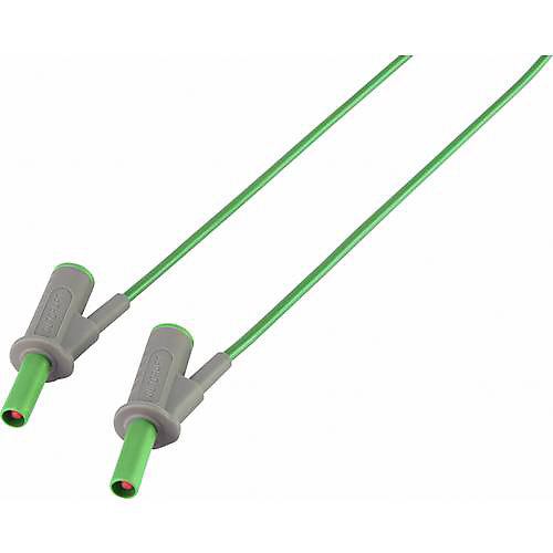 Cordon de mesure de sécurité MSB-501, 4 mm banane mâle - 4 mm banane mâle, 10 A, accessoire de mesure pour électricien, lot de 1.