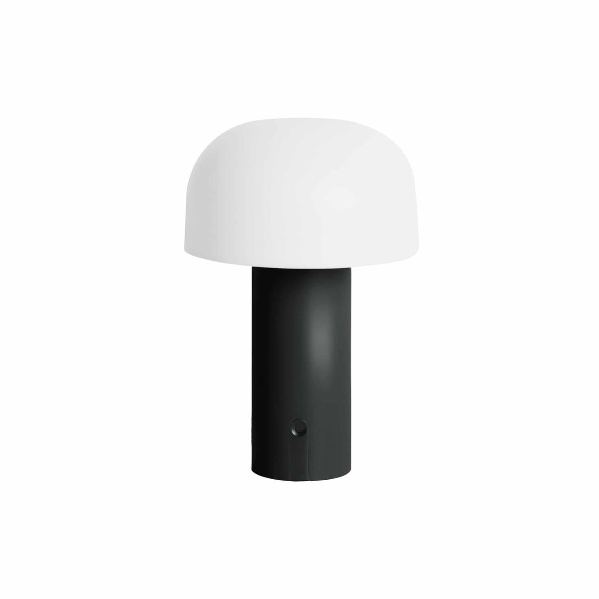 Leitmotiv tafellamp Luca LED - zwart - 15x15x22.5cm - Paddenstoellamp