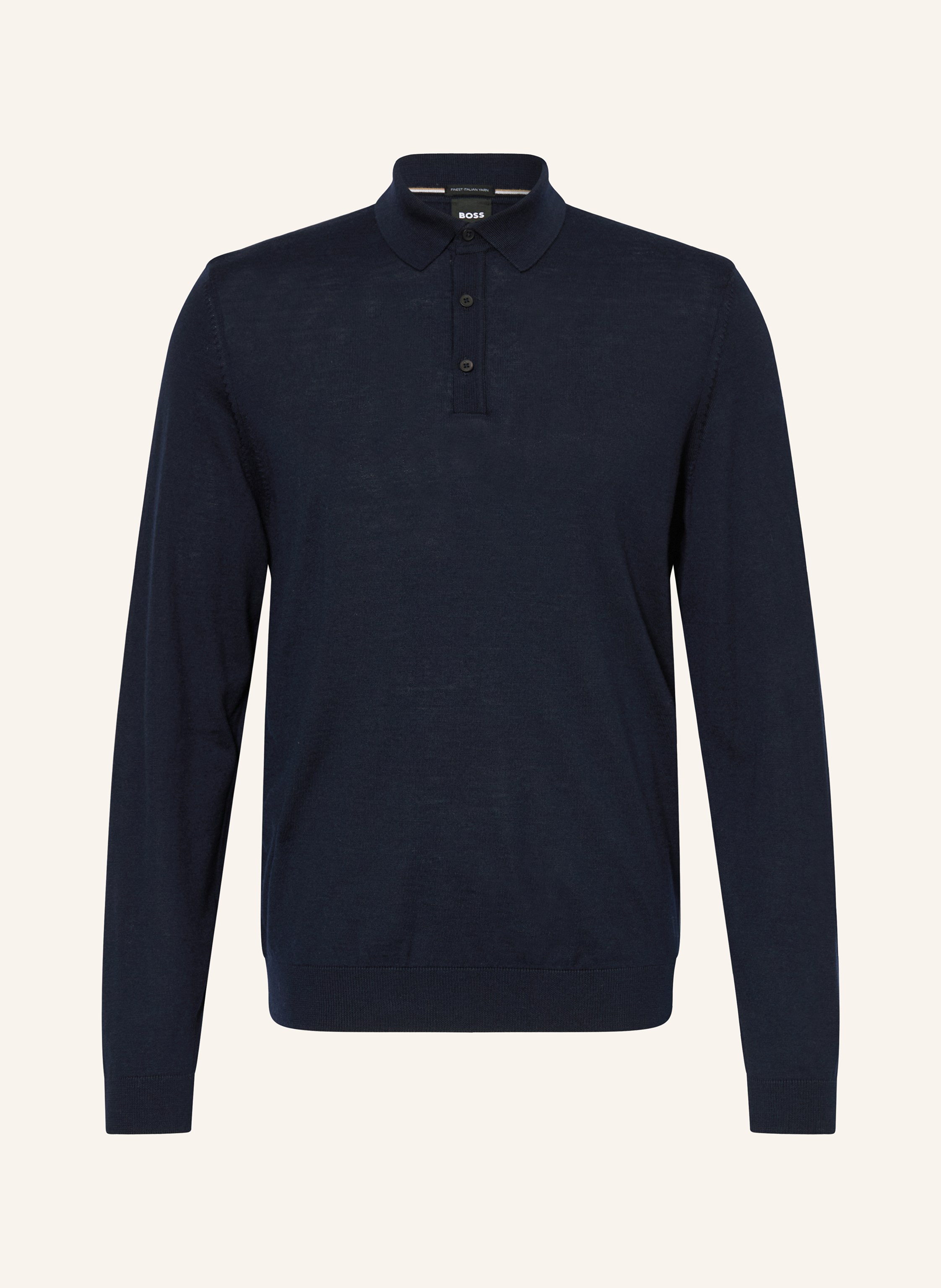 BOSS Strick-Poloshirt LANCIONE