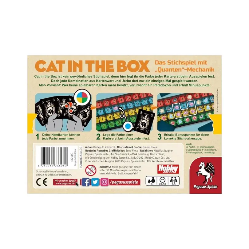 Kartenspiel Cat in the Box