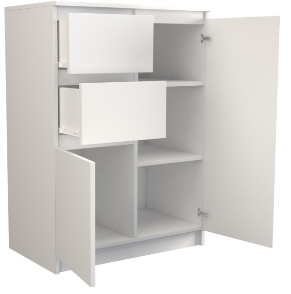 Komoda szafka 2D2S biała