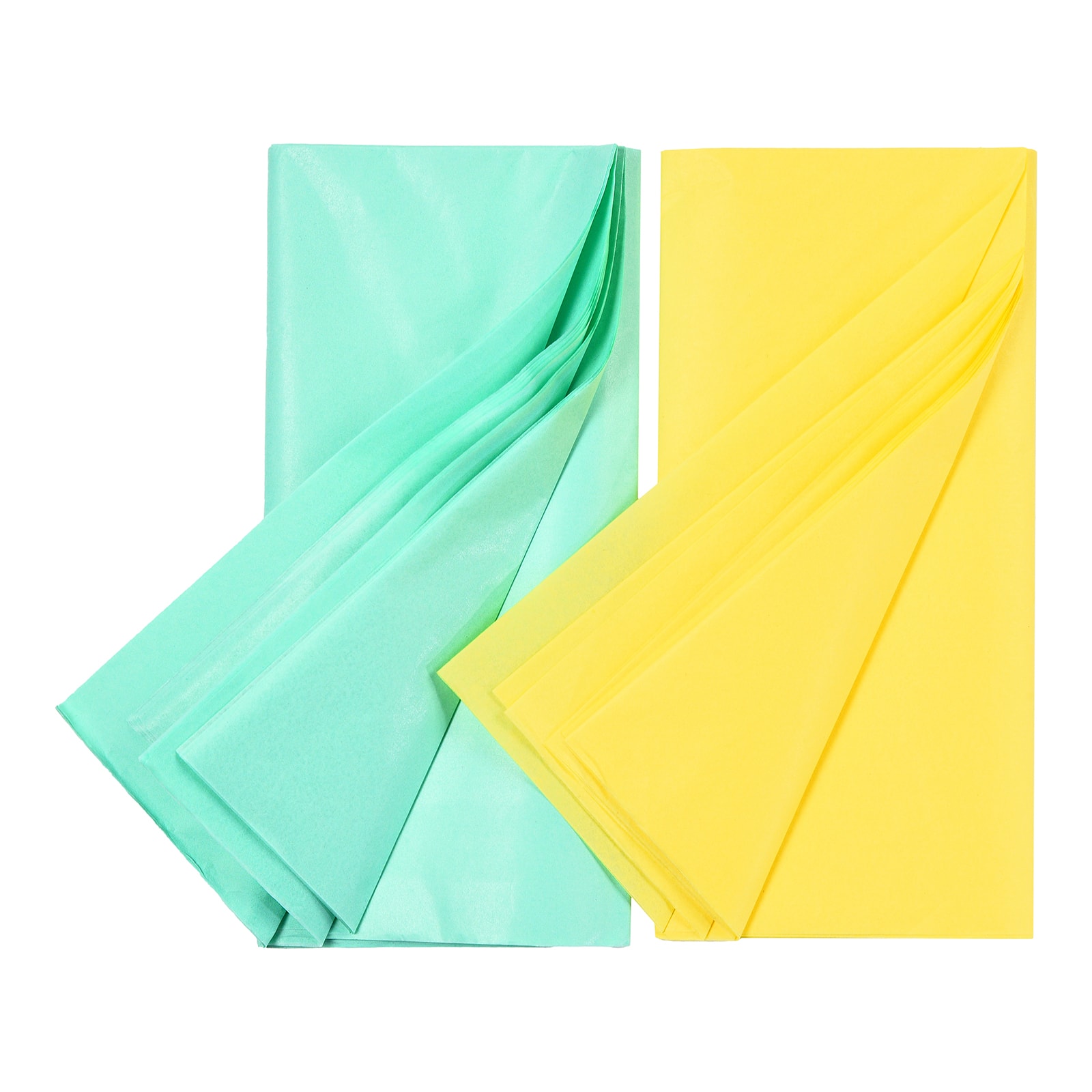 Seidenpapier-Bogen-Set Mix Gelb,L 700 x B 500 mm, 10 -tlg.