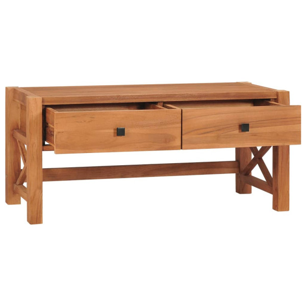 Szafka pod Telewizor Rtv Brąz Mat Szuflady Nowoczesny 100x40x45cm