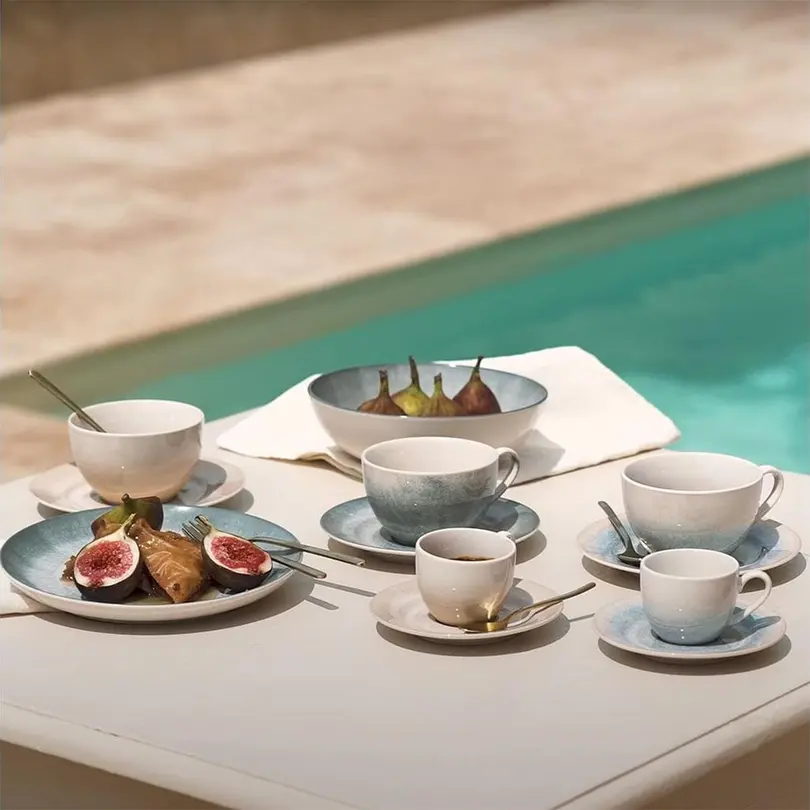 Espressotasse 8-teilig Elements Vulcano