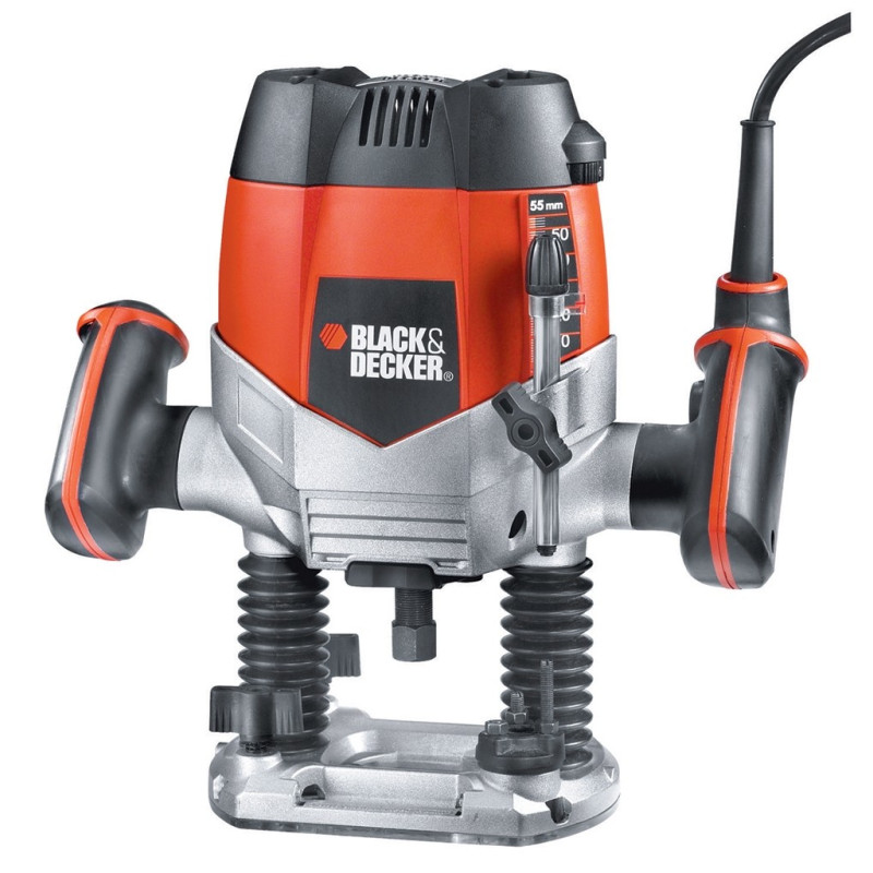 Défonceuse électrique KW900E 1200 W BLACK DECKER