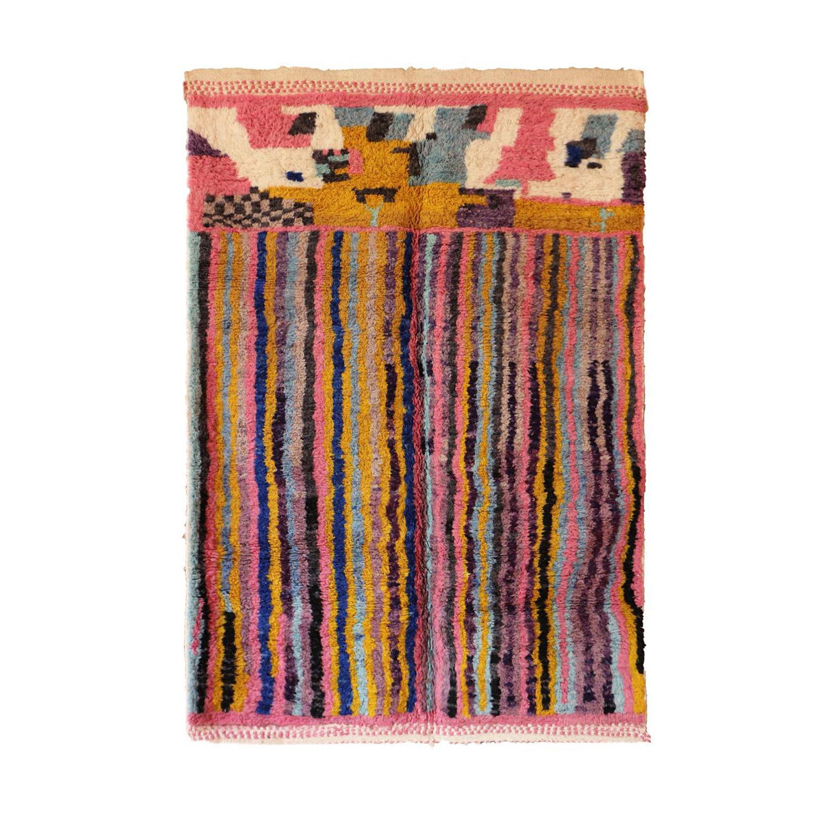 AFK Living vloerkleed Berber - handgemaakt - Wol - 160 cm x 230 cm