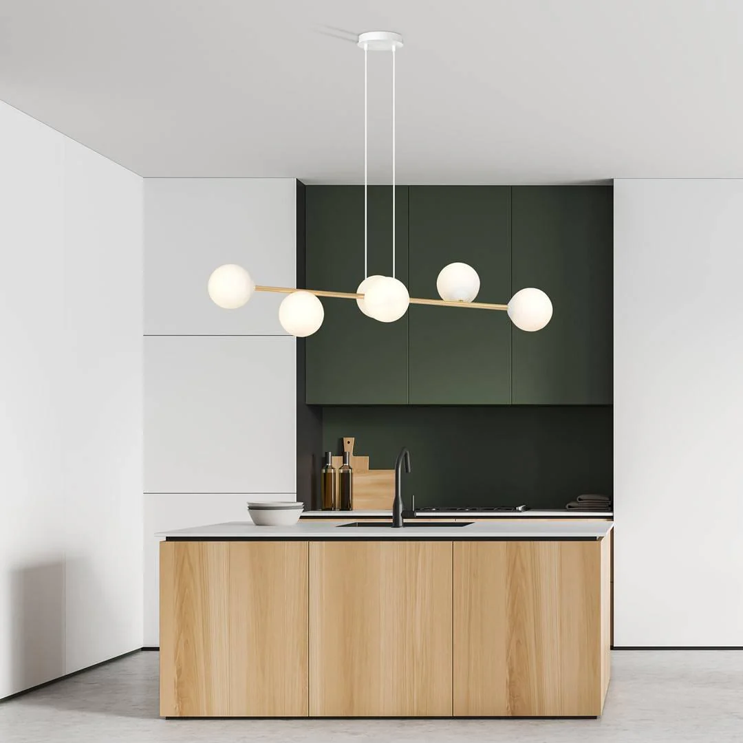 Hanglamp Gravity 6-lichts