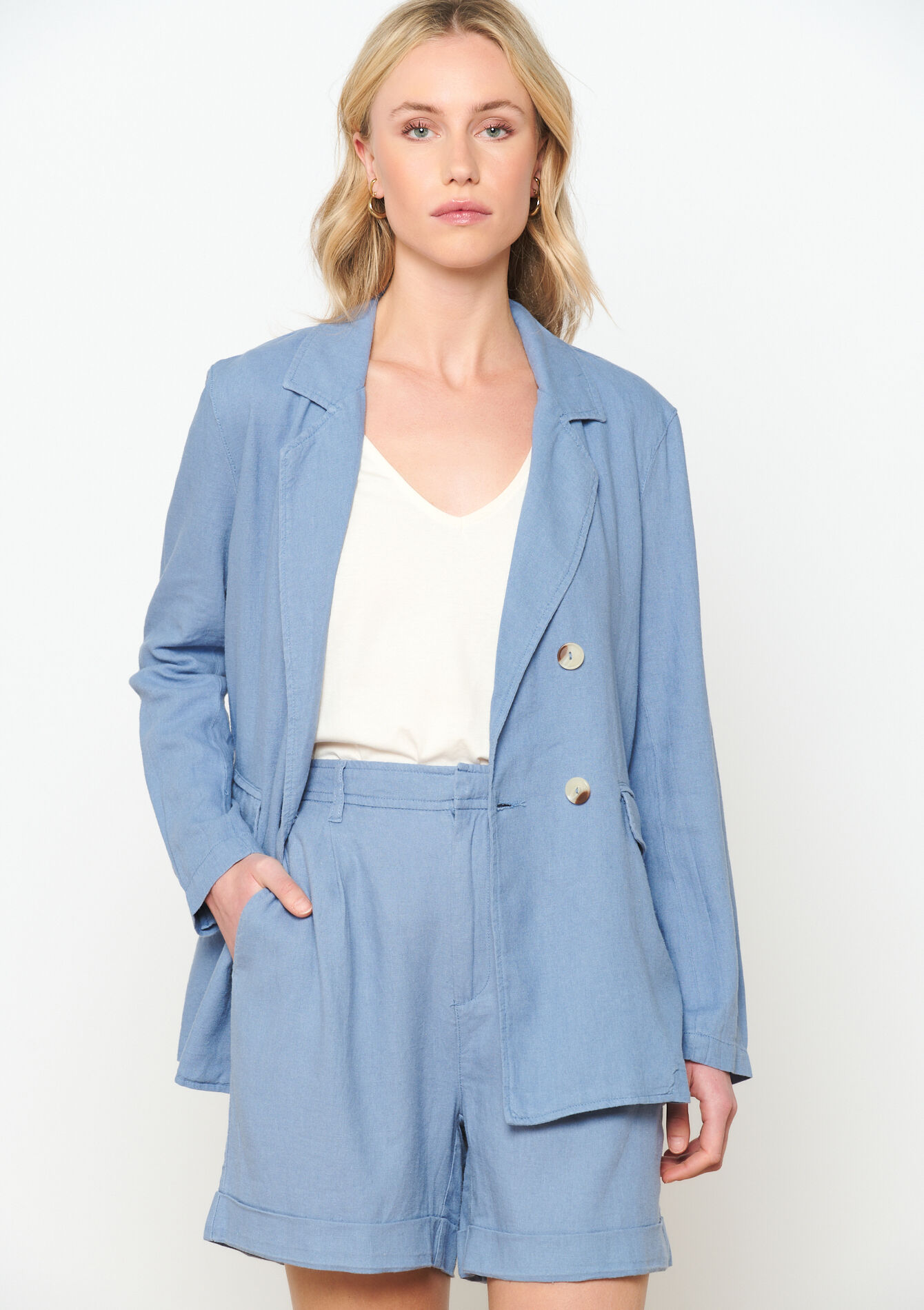 Linnen blazer