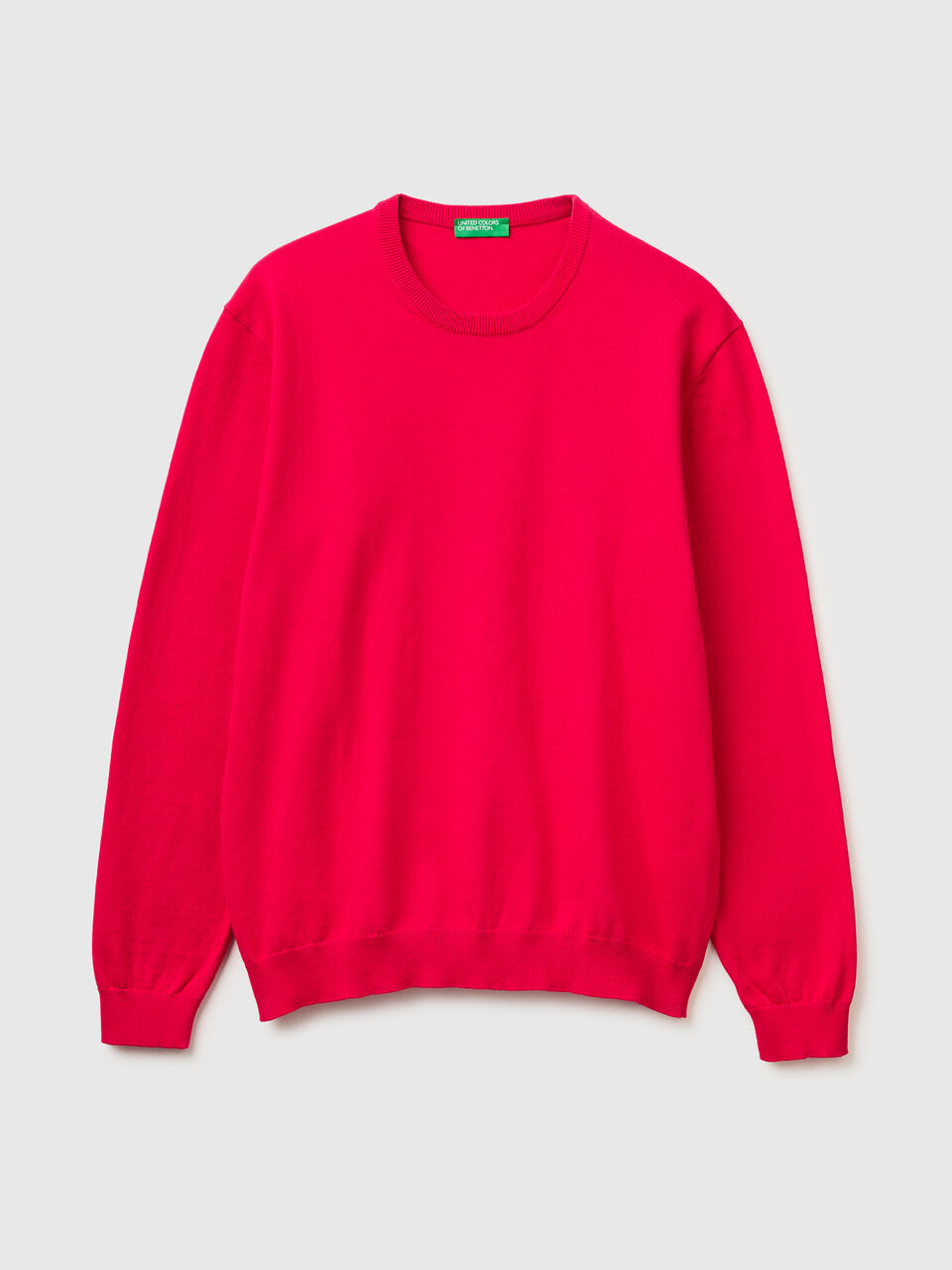 100% cotton crew neck top