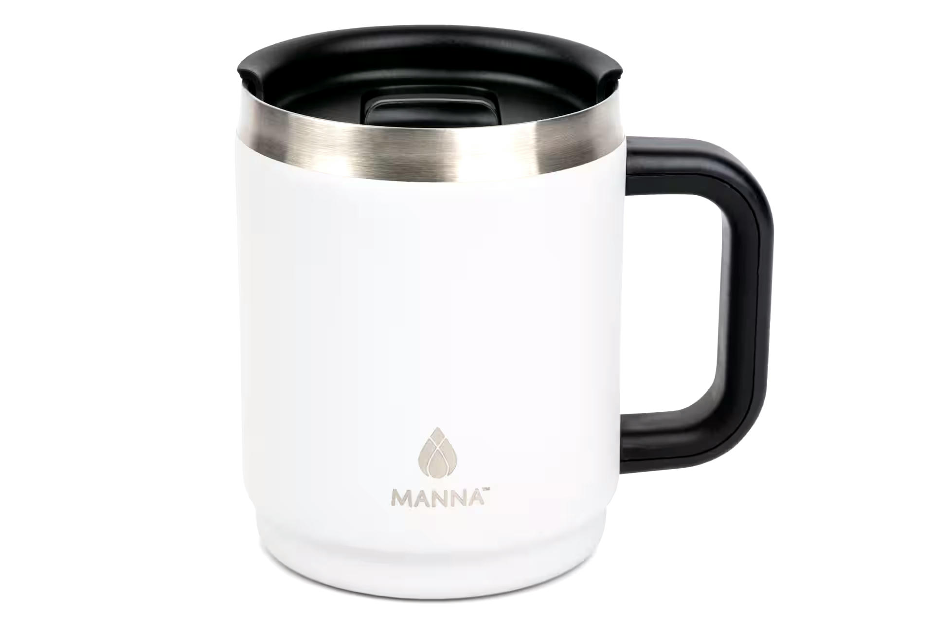 Manna Boulder Insulated Metal Mug with Sliding Lid, Assorted, 414-mL