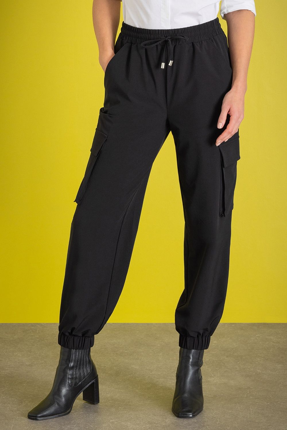Klass. Pull On Cargo Trousers