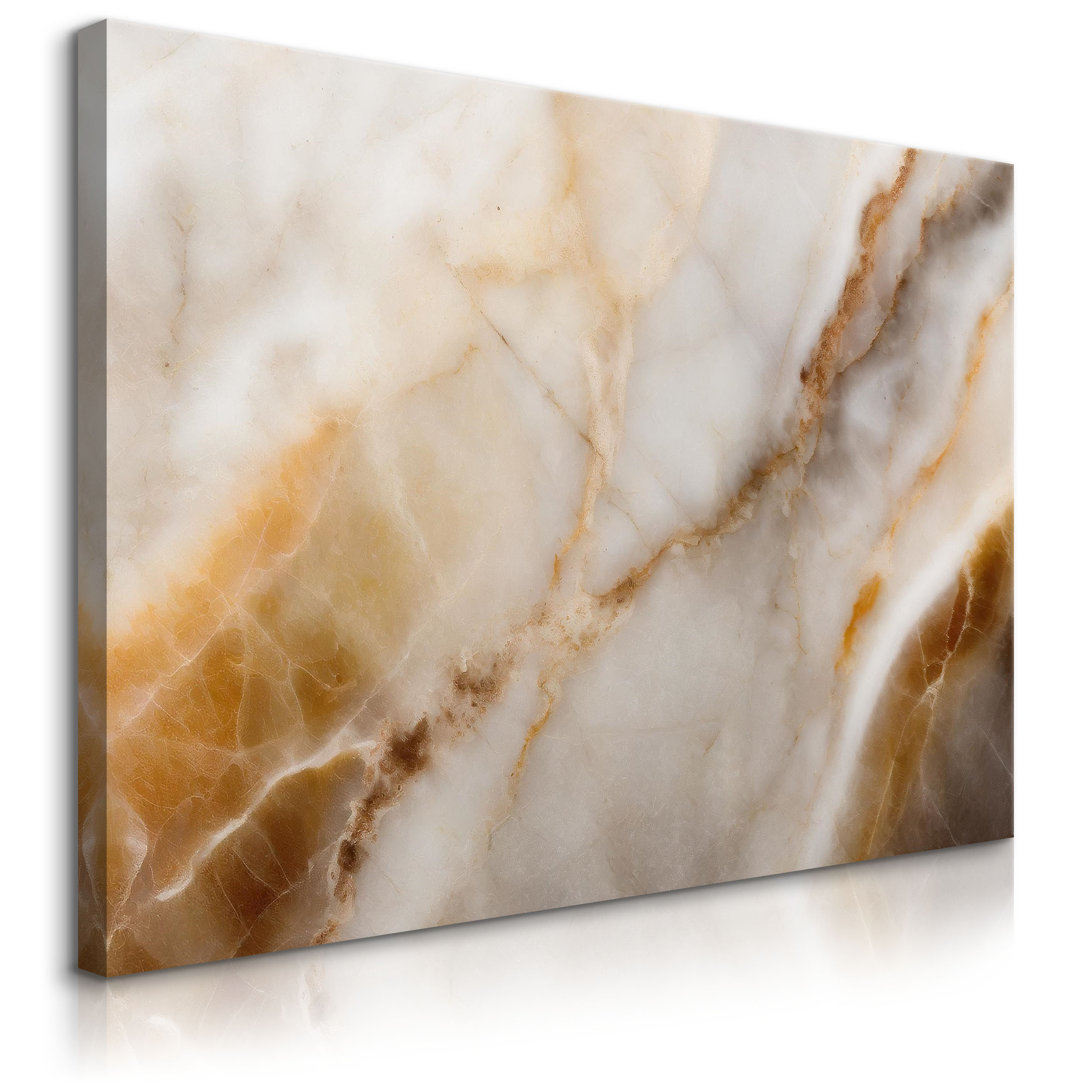 OBRAZ DO SYPIALNI BEŻOWY MARMUR STYL GLAMOUR 30x20cm