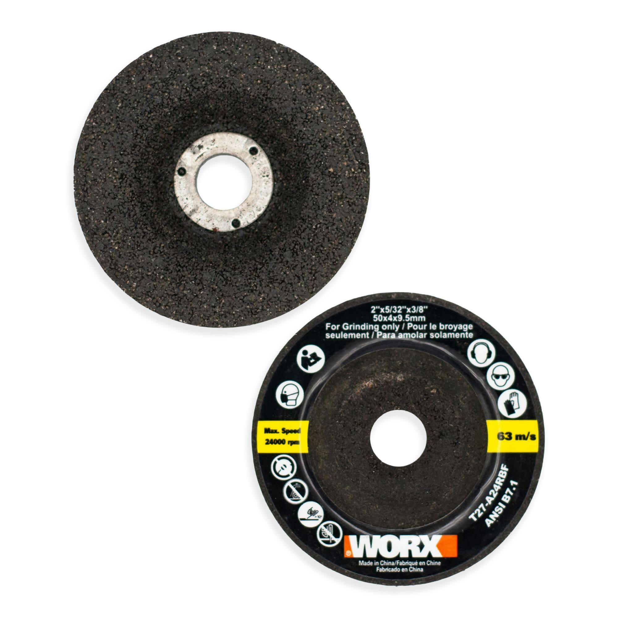 WORX WA7257 MAKERX 2-IN Grinding Wheel, 5-pc