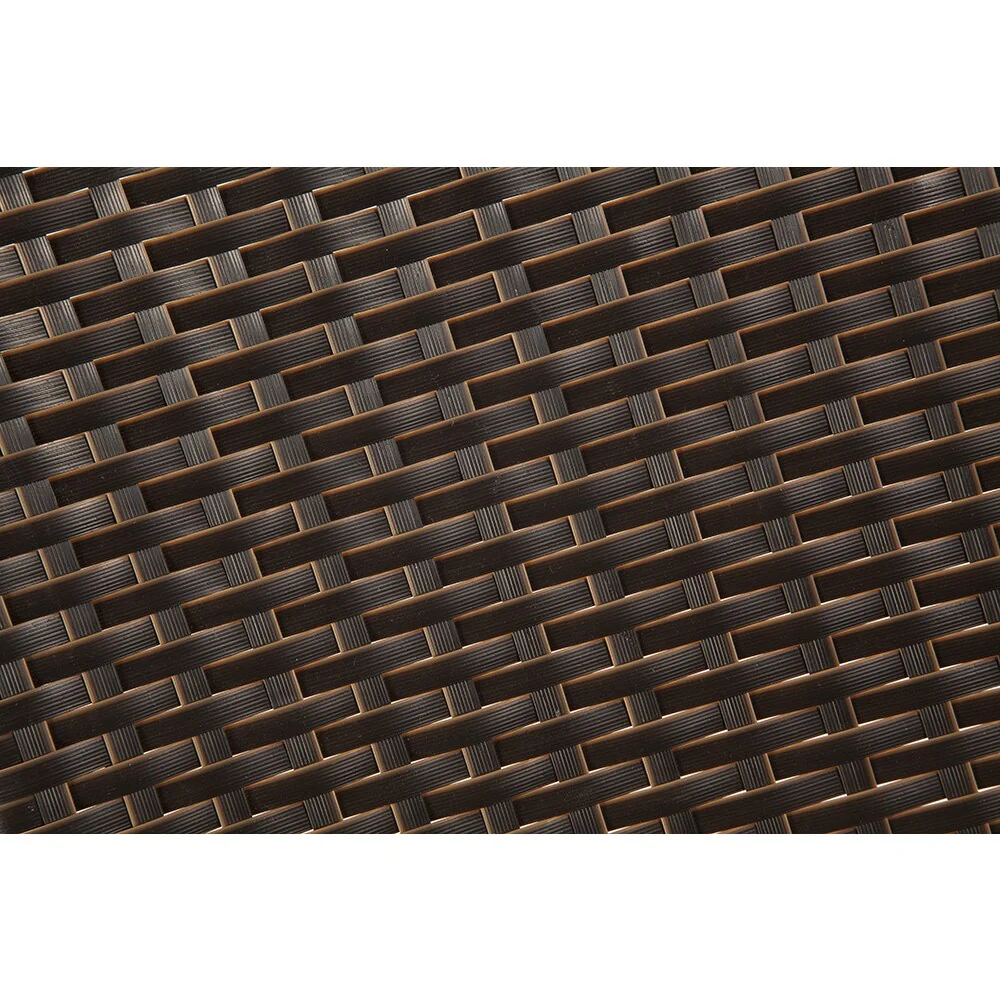 Muskoka Espresso/Cream Resin Wicker Chair