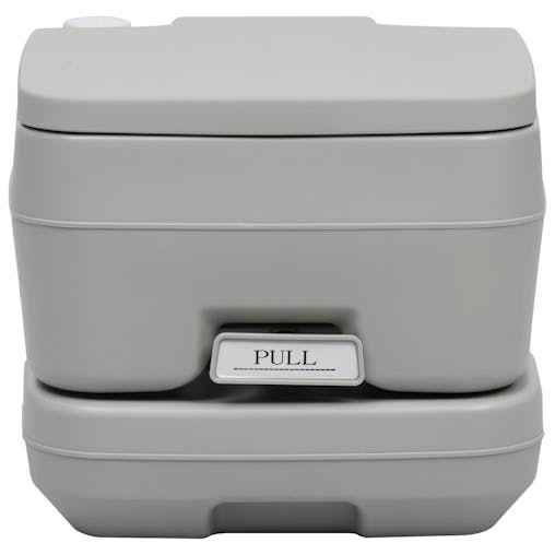 NNEVL Portable Camping Toilet Grey 10 10 L