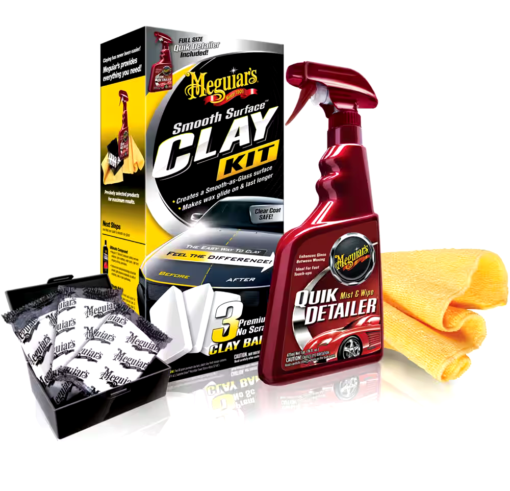 Meguiar's Smooth Surface Clay kit, 5-pc