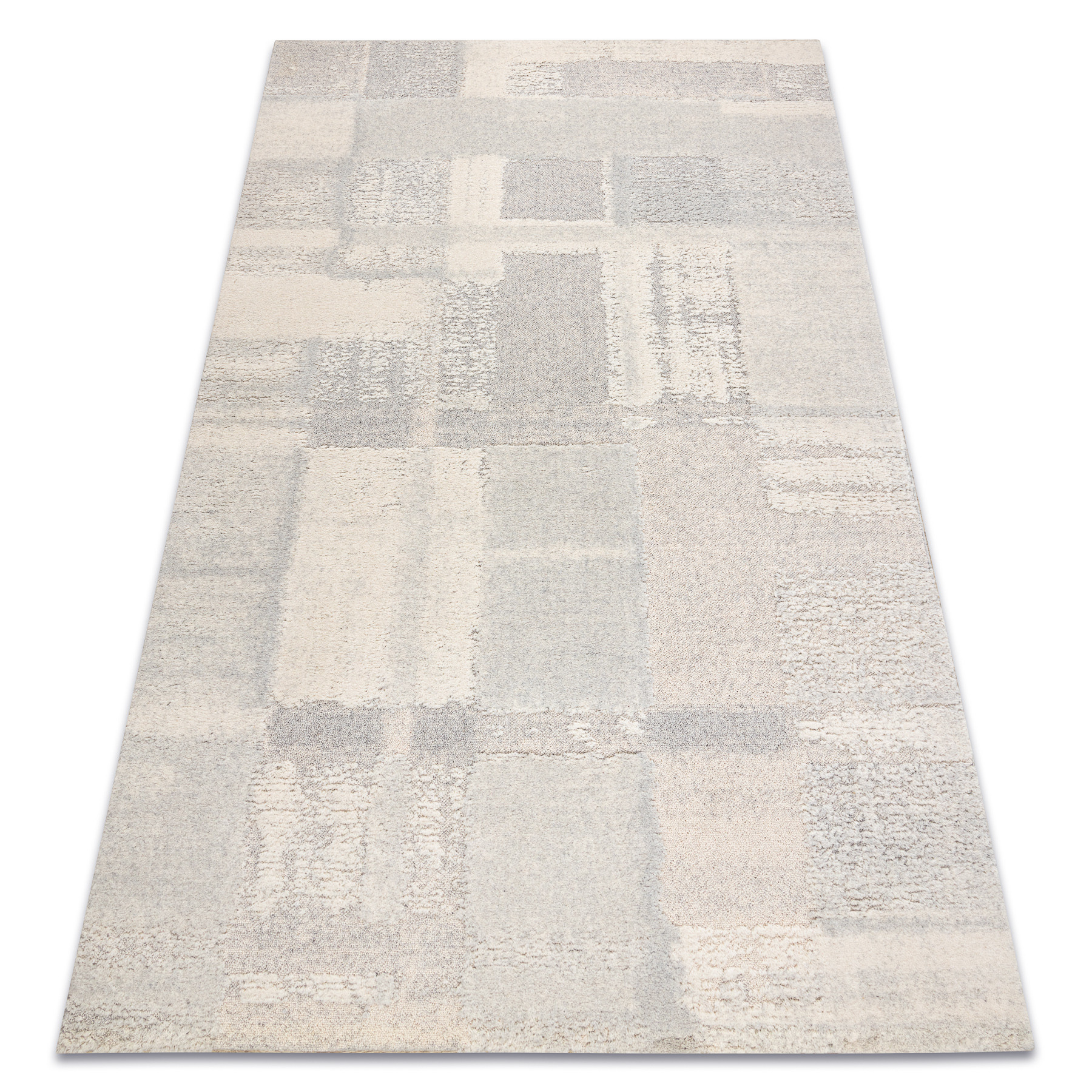 Dywan FLUX 461.43.AE110 wełniany OSTA - Geometryczny, 60x120 cm
