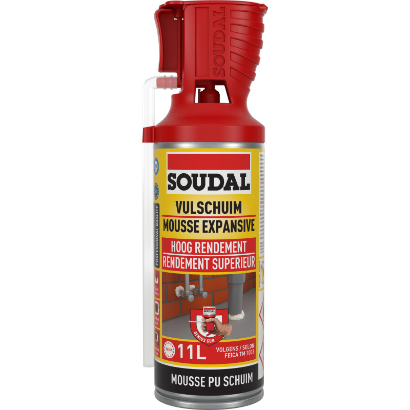 Mousse PU Genius 300 ml SOUDAL