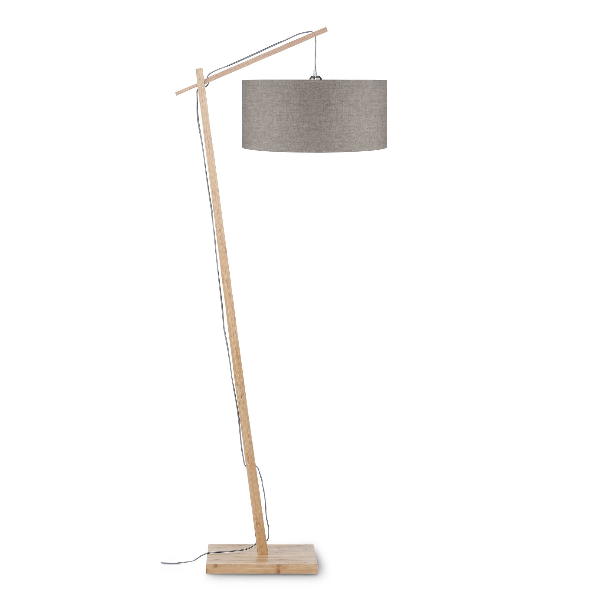 GOOD&MOJO vloerlamp Andes - taupe - Ø47cm