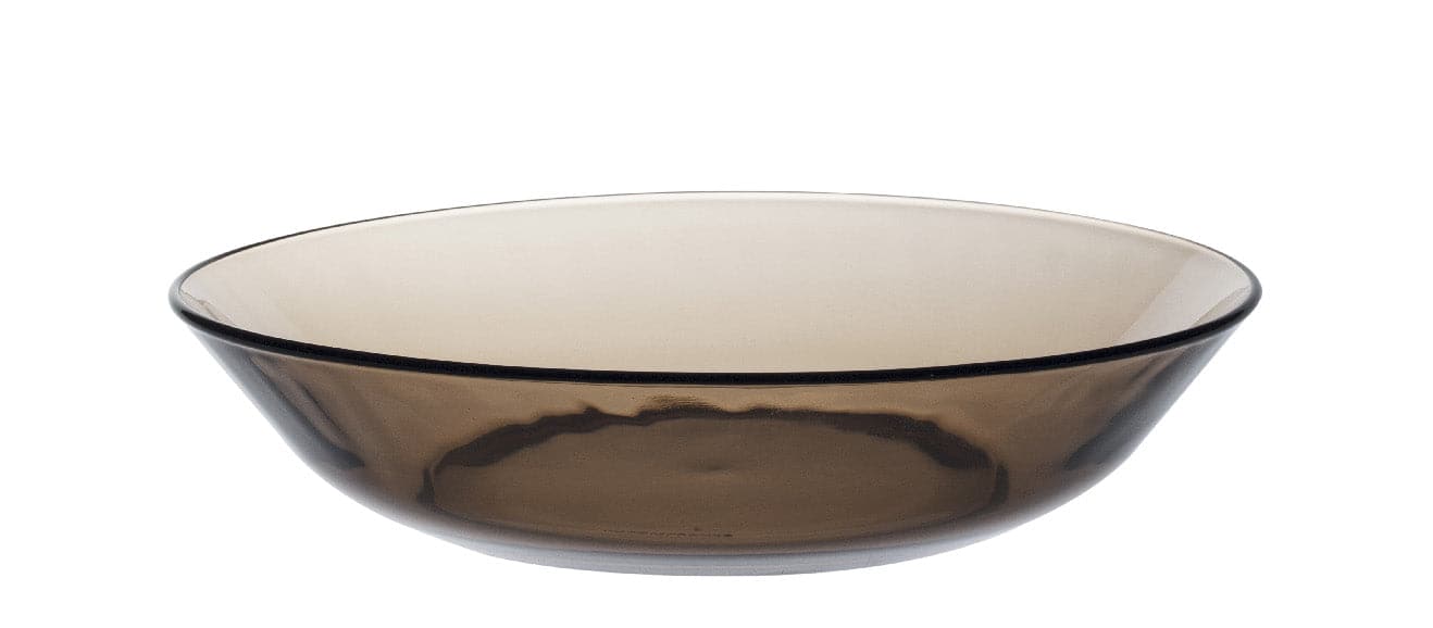 Lys - Assiette creuse x6 - 21cm - Sépia