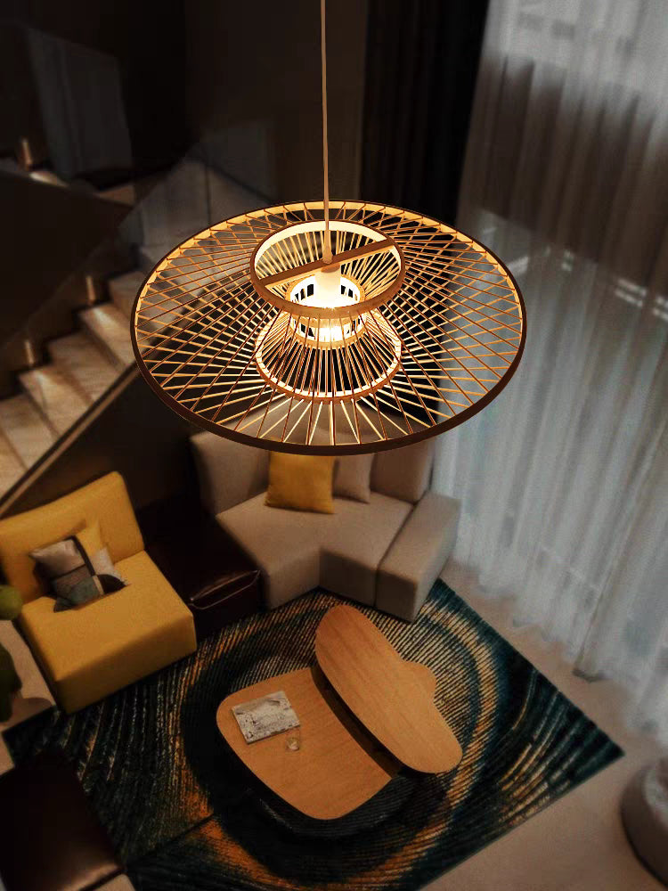 Fine Asianliving Bamboe Hanglamp Handgemaakt -