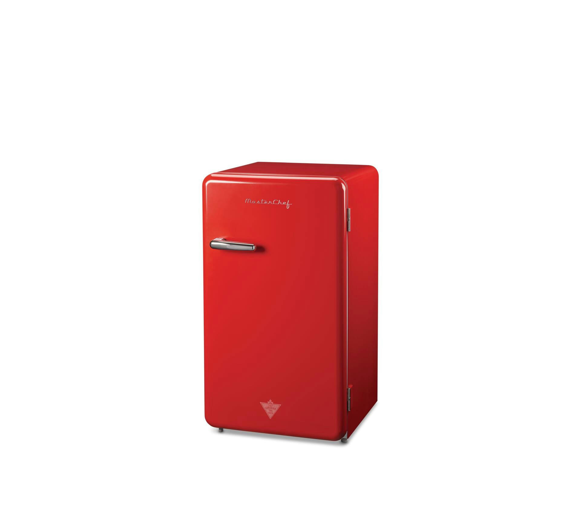 MASTER Chef E-Star 3.3cu-ft Mini Fridge, Red