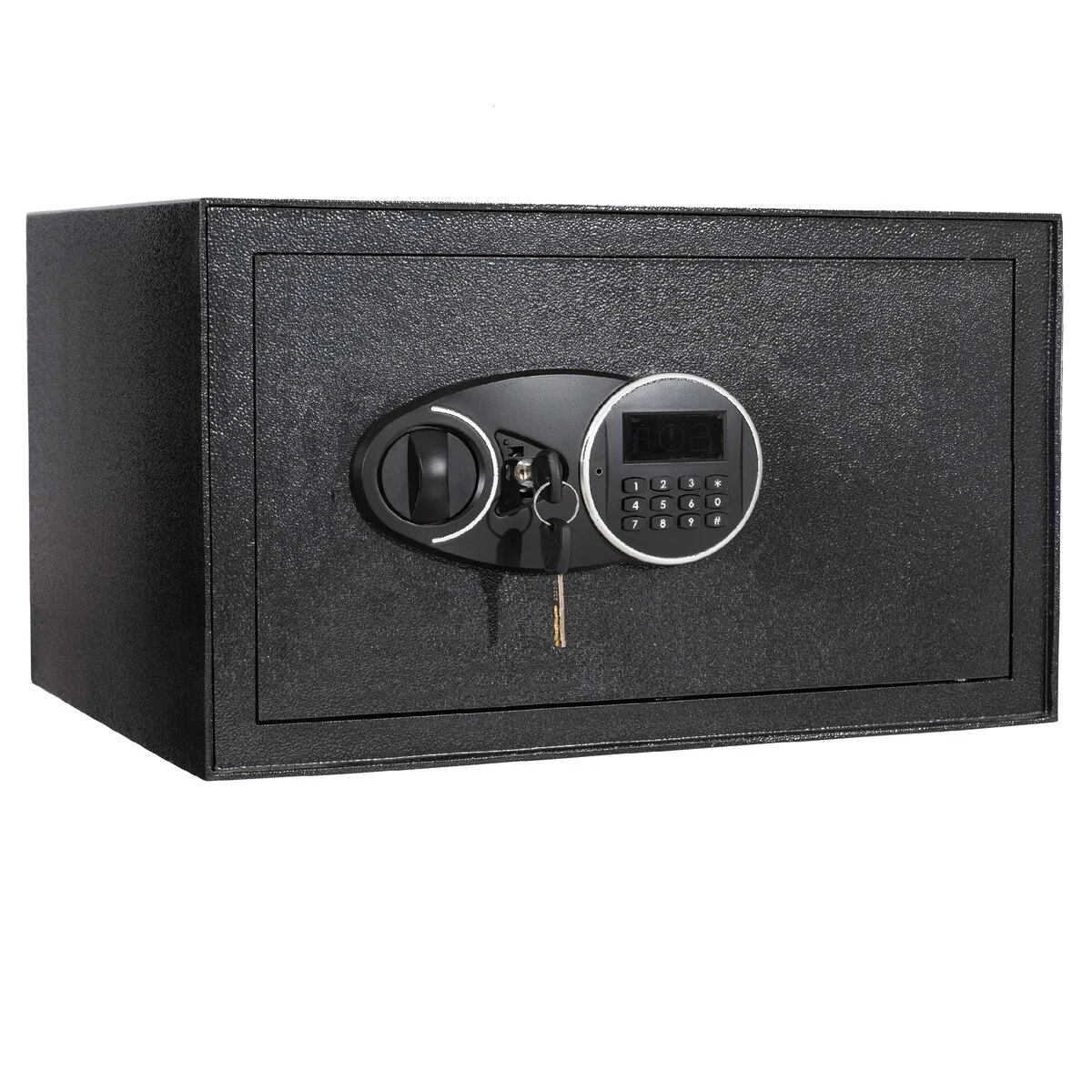 Nestfair Digital Electronic Security Safe Box Home Office Hotel Business Jewelry Money Box - Black - 16.9 W x 14.5 D x 10.6 H