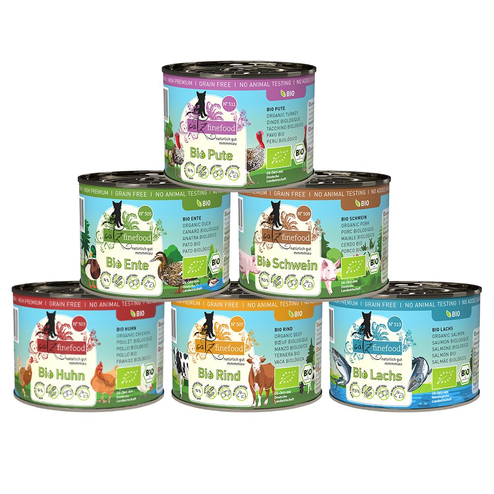 catz finefood Organic Mixed Trial Packs