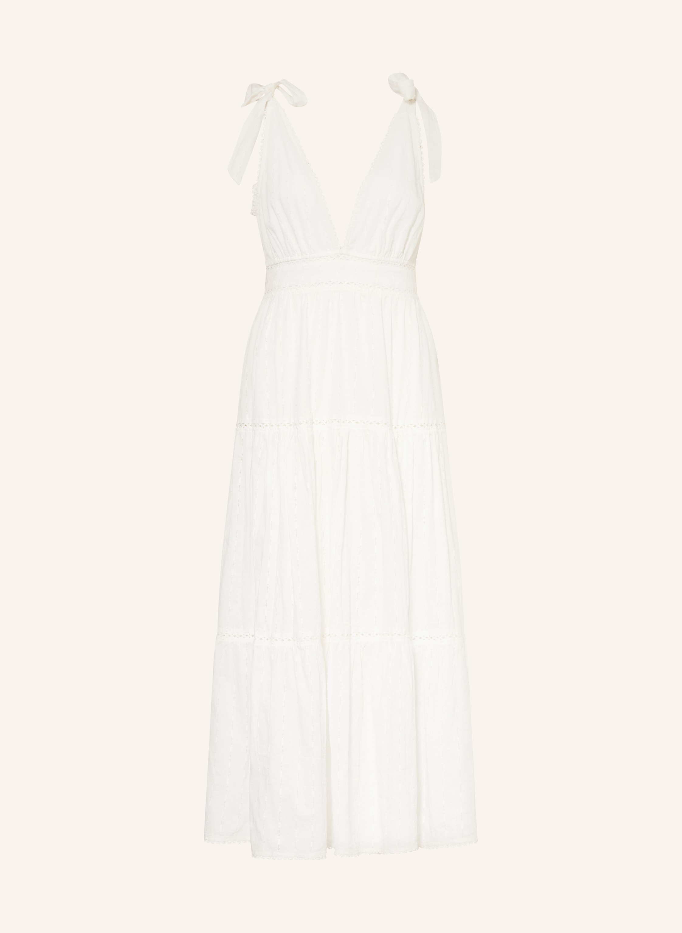 Poupette St Barth Strandkleid PERLA mit Spitze