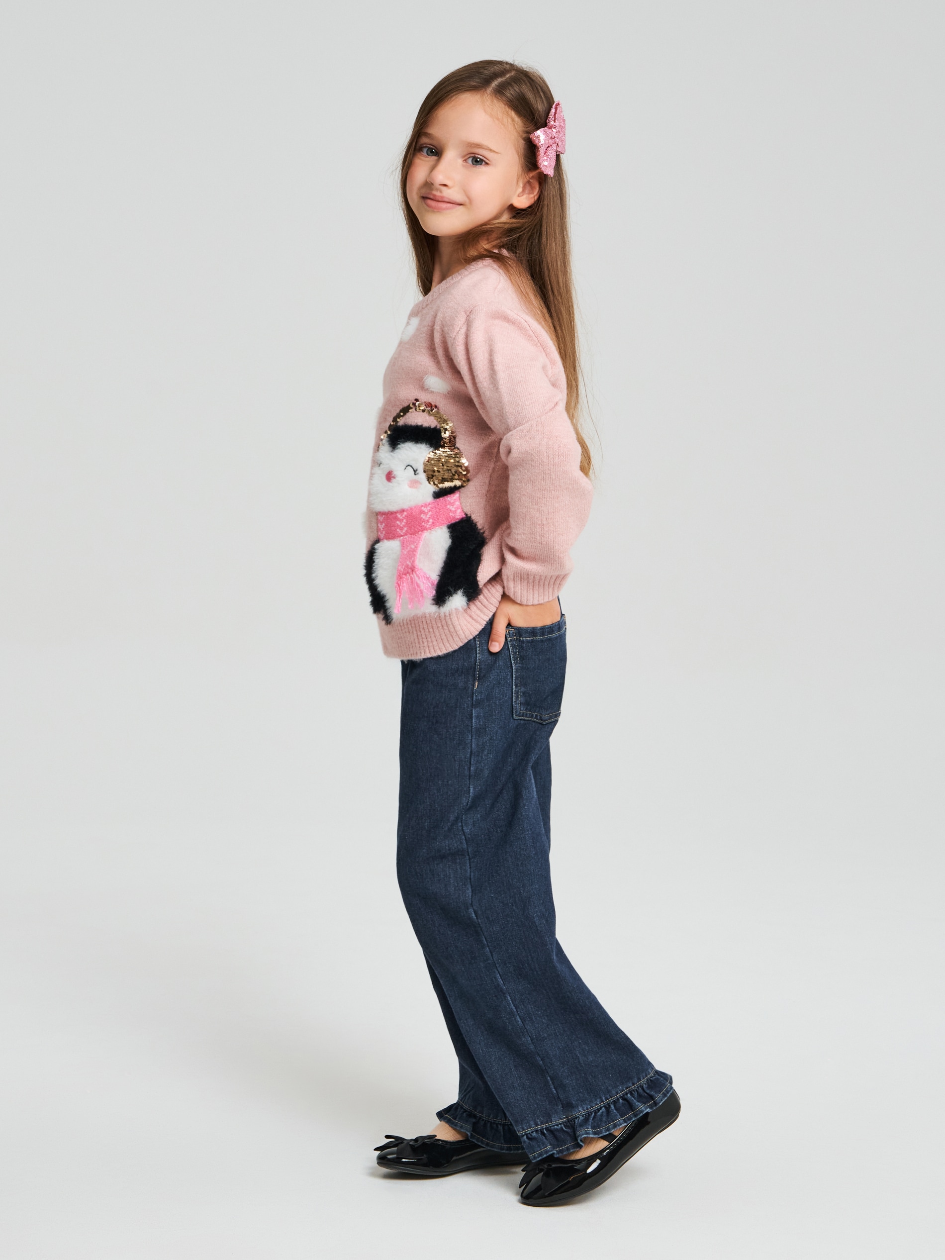 Jeansy wide leg