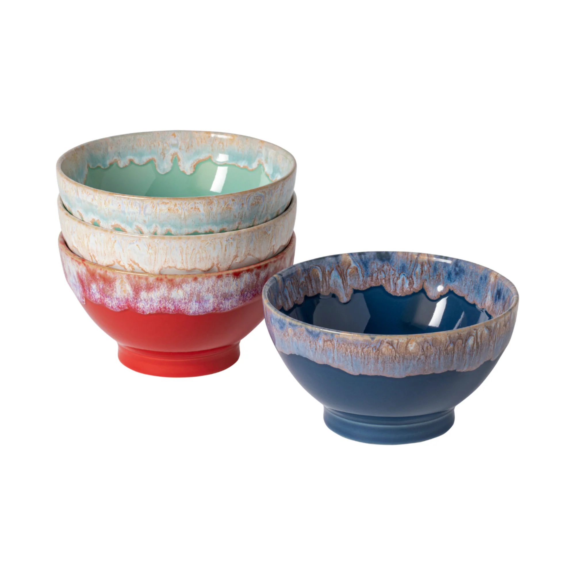 Set 4 Bowls Latte Bowls
