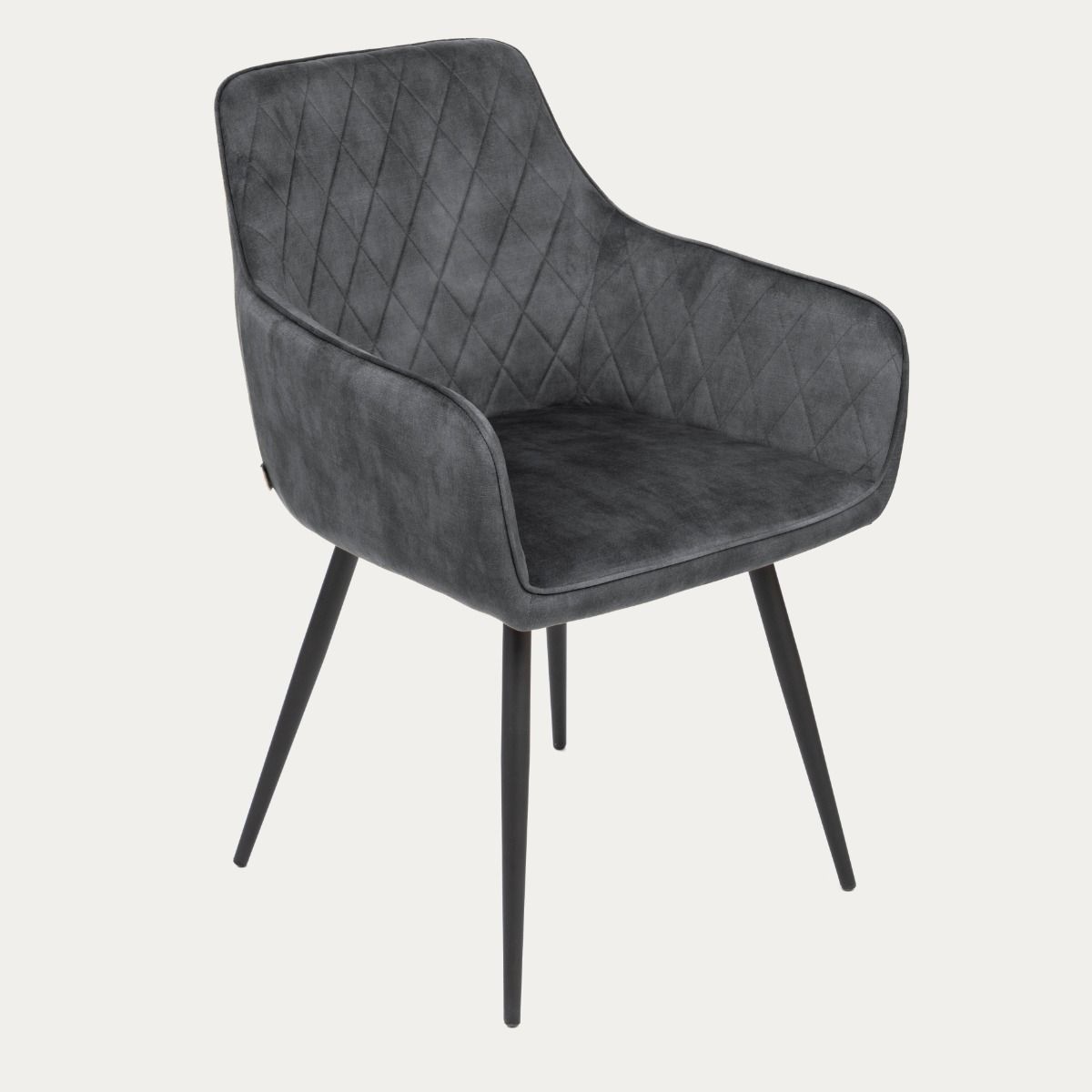 Krzesło SATORI grafitowe 57x59x84 cm