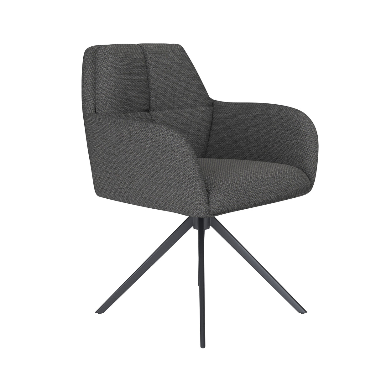 Housecraft Living Pete Eetkamerstoel Metaal Grijs