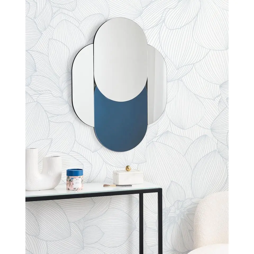 CHAILLON - Wandspiegel - Blauw - Glas