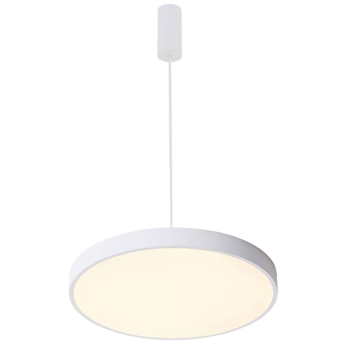 Lampa wisząca Orbital biała piaskowana-biała LED 1x60W 3000K 3600lm Italux