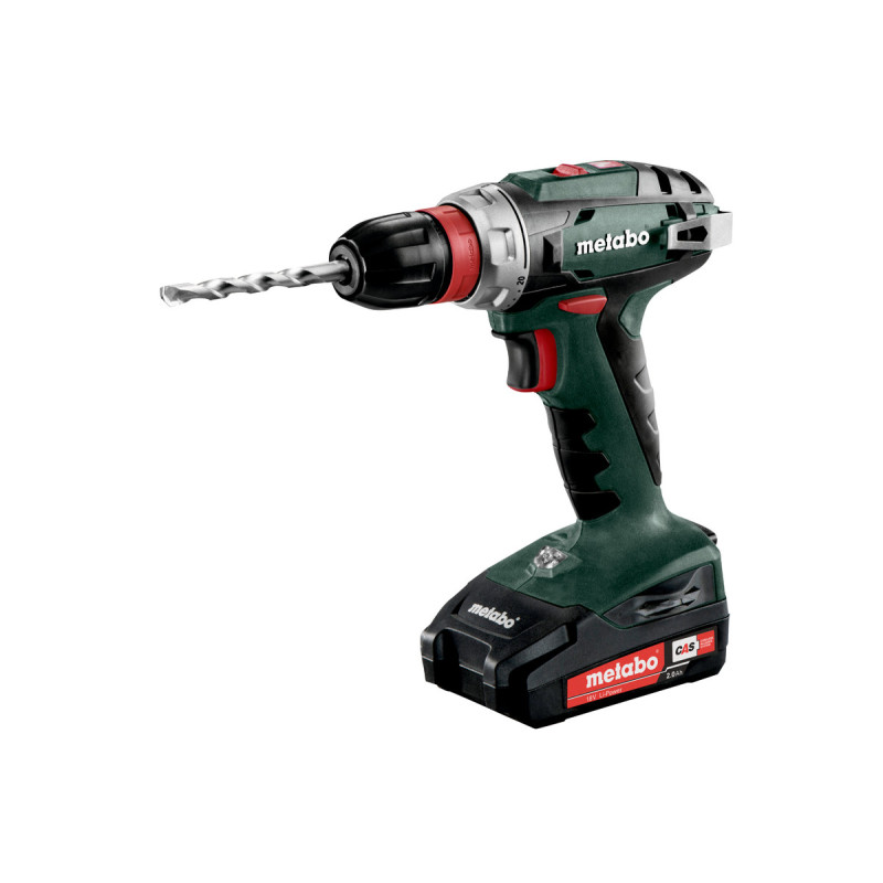 Perceuse visseuse BS18 Quick 2 x 2 Ah 18 V METABO