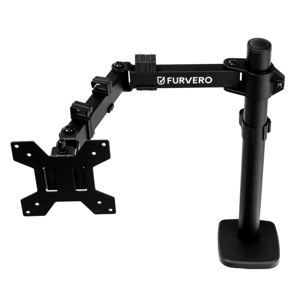 Uchwyt Na Monitor 10-32″ Biurkowy Regulowany Obrotowy VESA FURVERO
