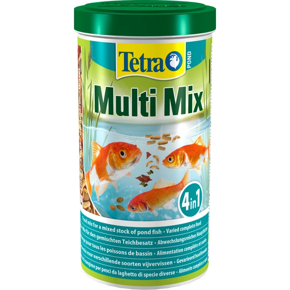 Teichfischfutter »Pond Mulit Mix«, Flocken, Sticks, 1000 ml (180 g)