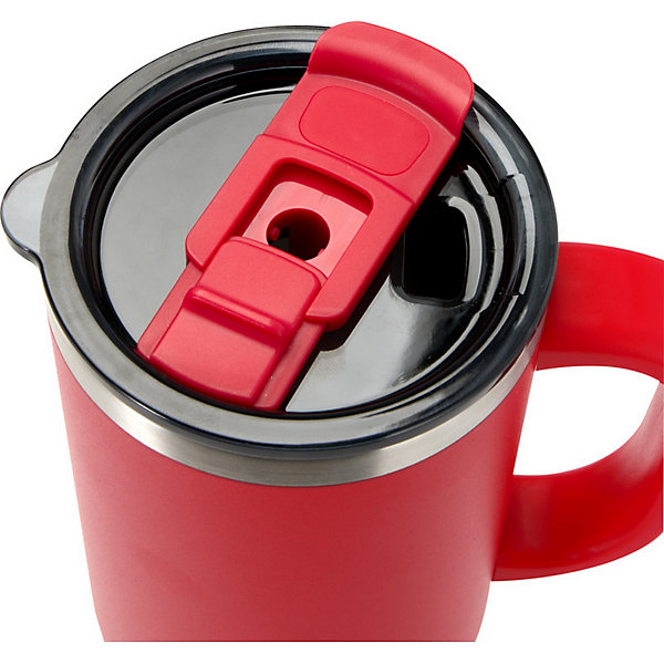 Mug avec paille SYDNEY Rouge (Taille unique)