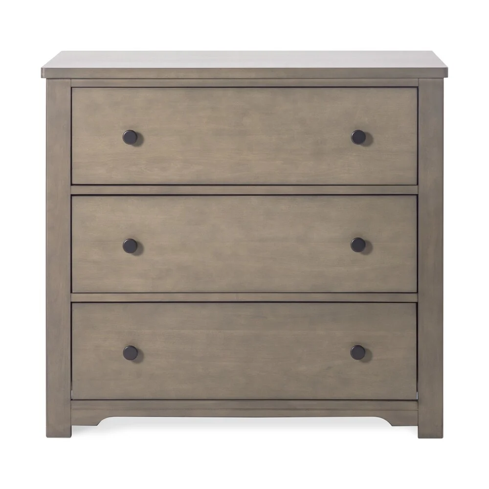 Forever Eclectic Harmony 3-Drawer Dresser with Dressing Kit-Dusty Heather