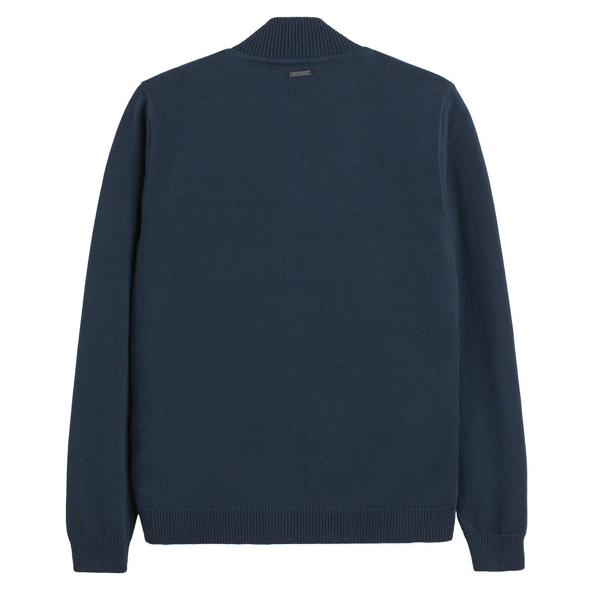 Blouson col montant bi-matière