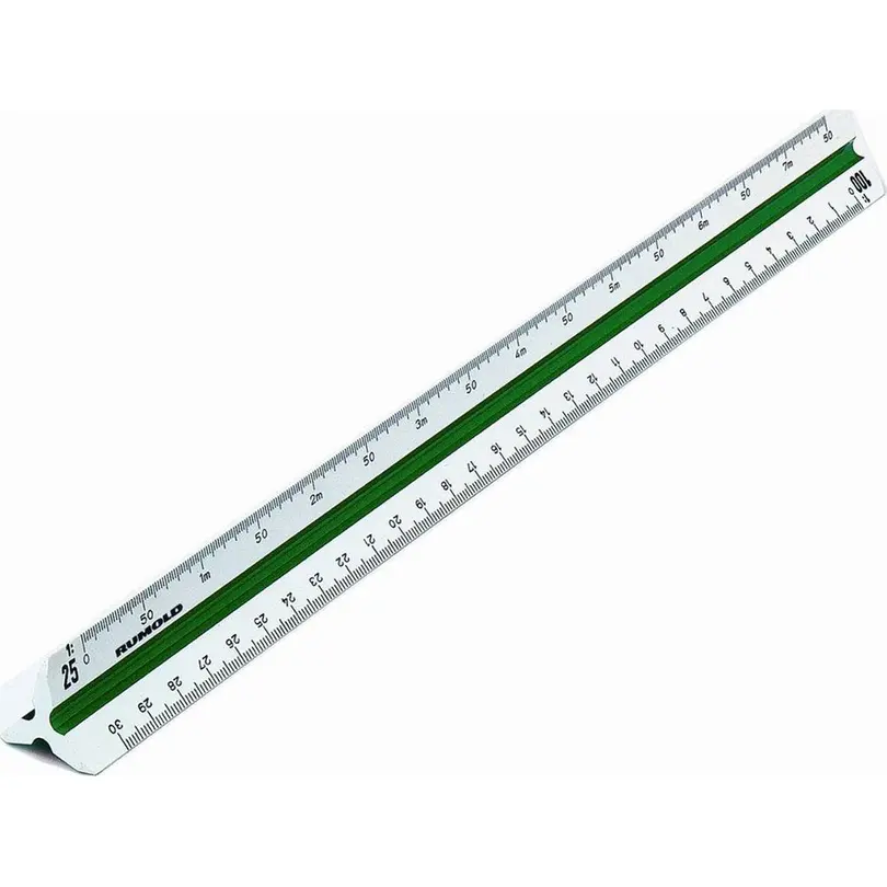 Lineal Dreikant-Massstab 150