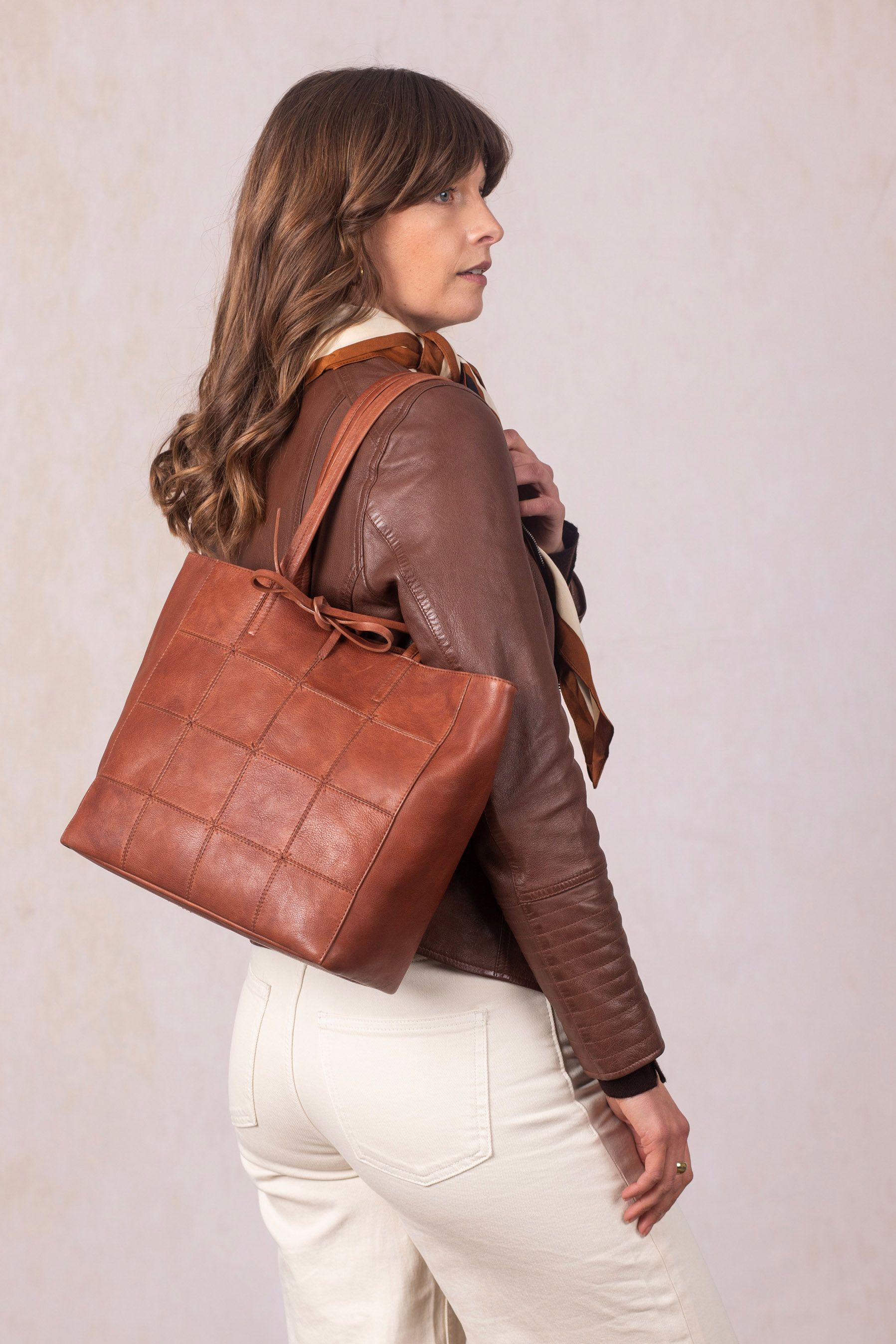 Lakeland Leather Patterdale' Leather Tote Bag