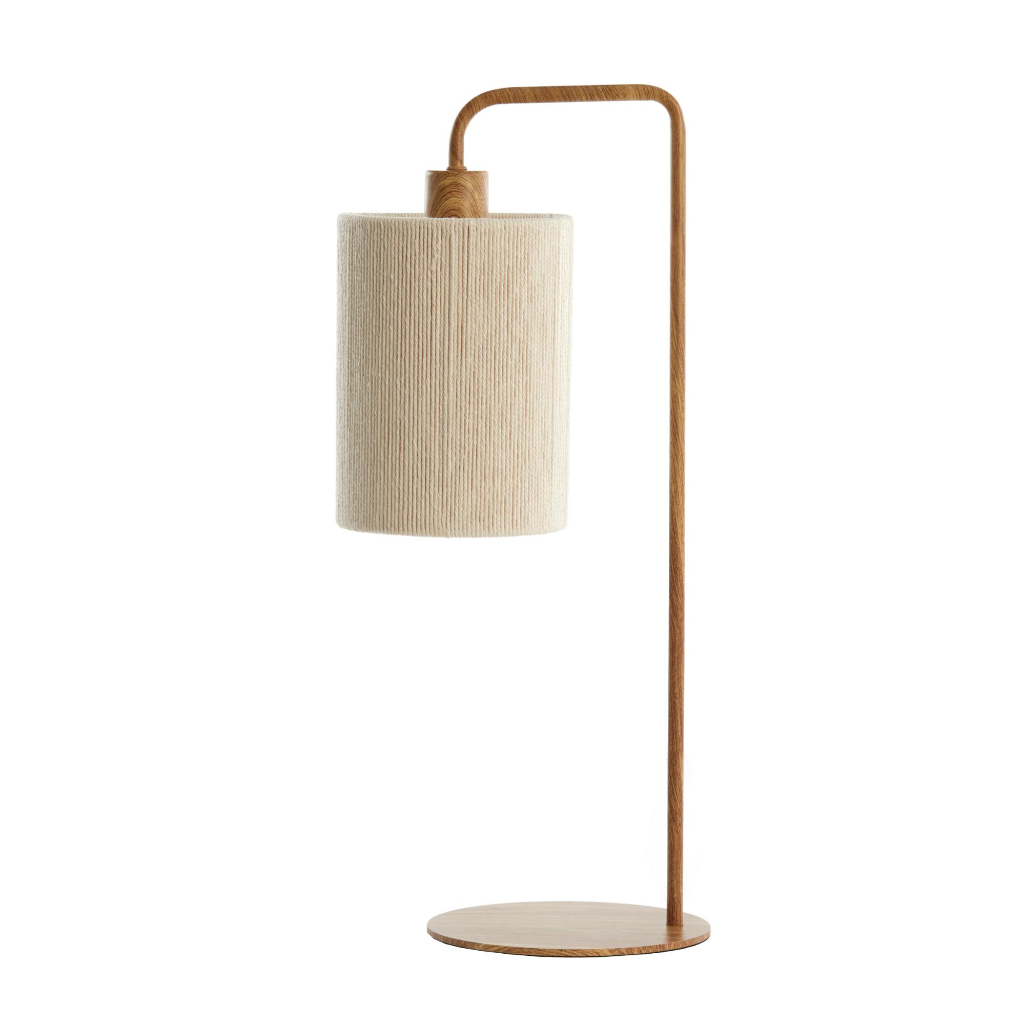 Light & Living Tafellamp Donio - Naturel Crème- 26x20x59.5cm
