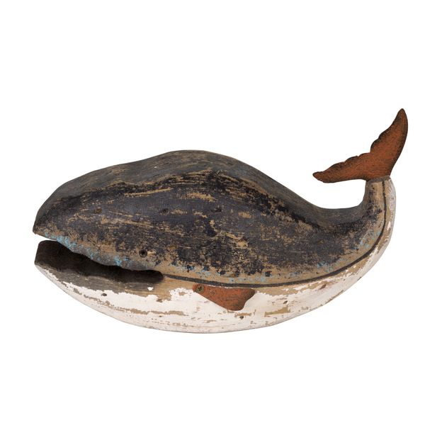 ADORNO MESA BALEIA 17 CM BAÍA