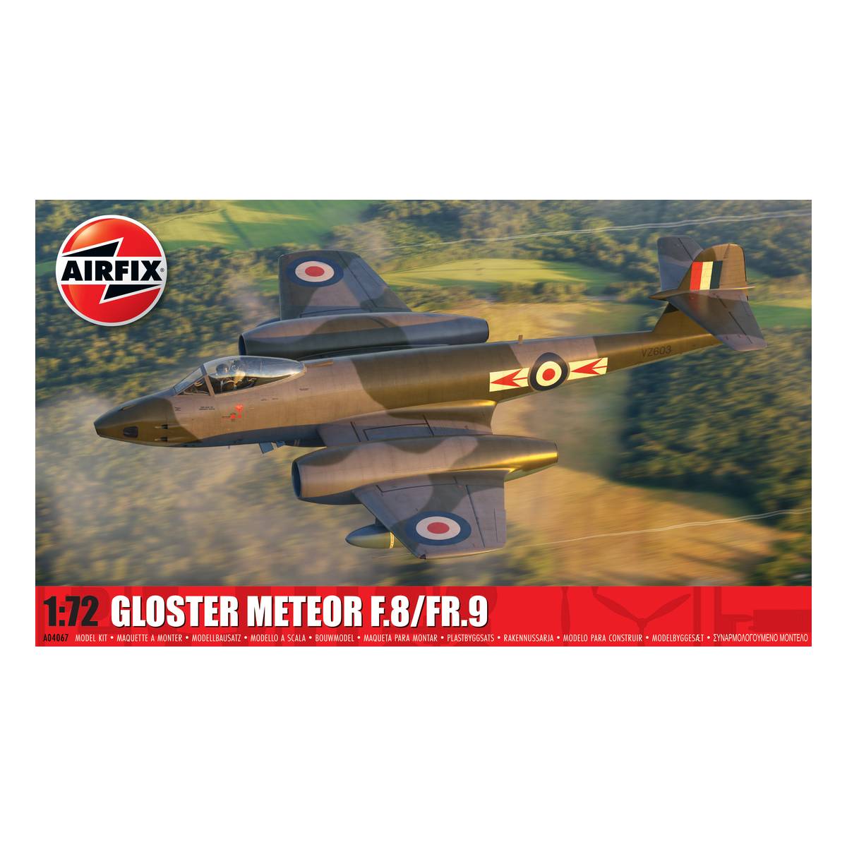 Airfix Gloster Meteor F.8/FR.9 Model Kit 1:72
